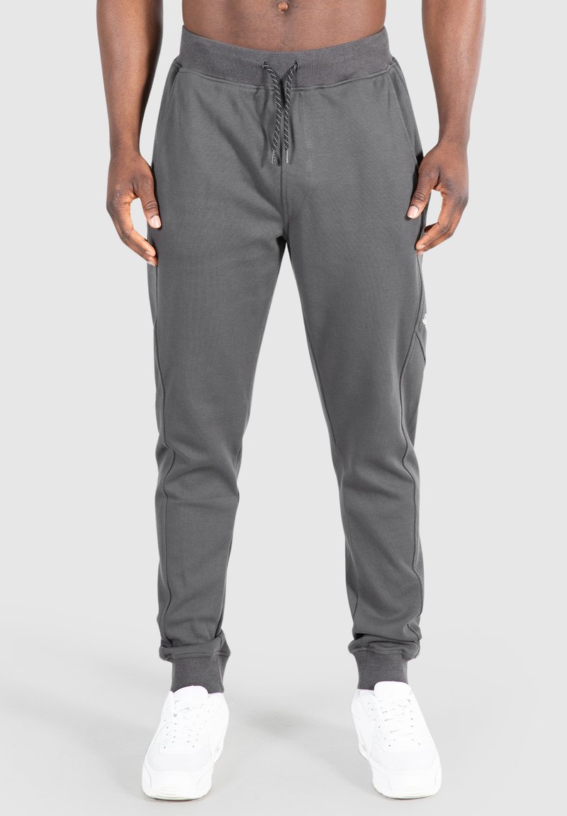 Hawkers Jogger Donna In Cotone: Pantaloni Sportivi Con Tasche, Ricami E Vita Elastica, Grigio, 300g - 3
