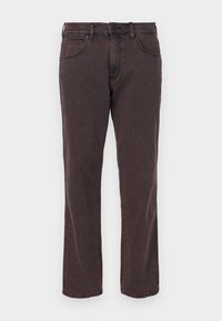 FRONTIER - Jean droit - burgundy blush