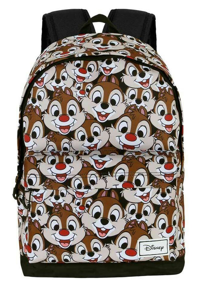 Karactermania DISNEY HIGH SCHOOL - Mochila escolar - Chip & Dale brown