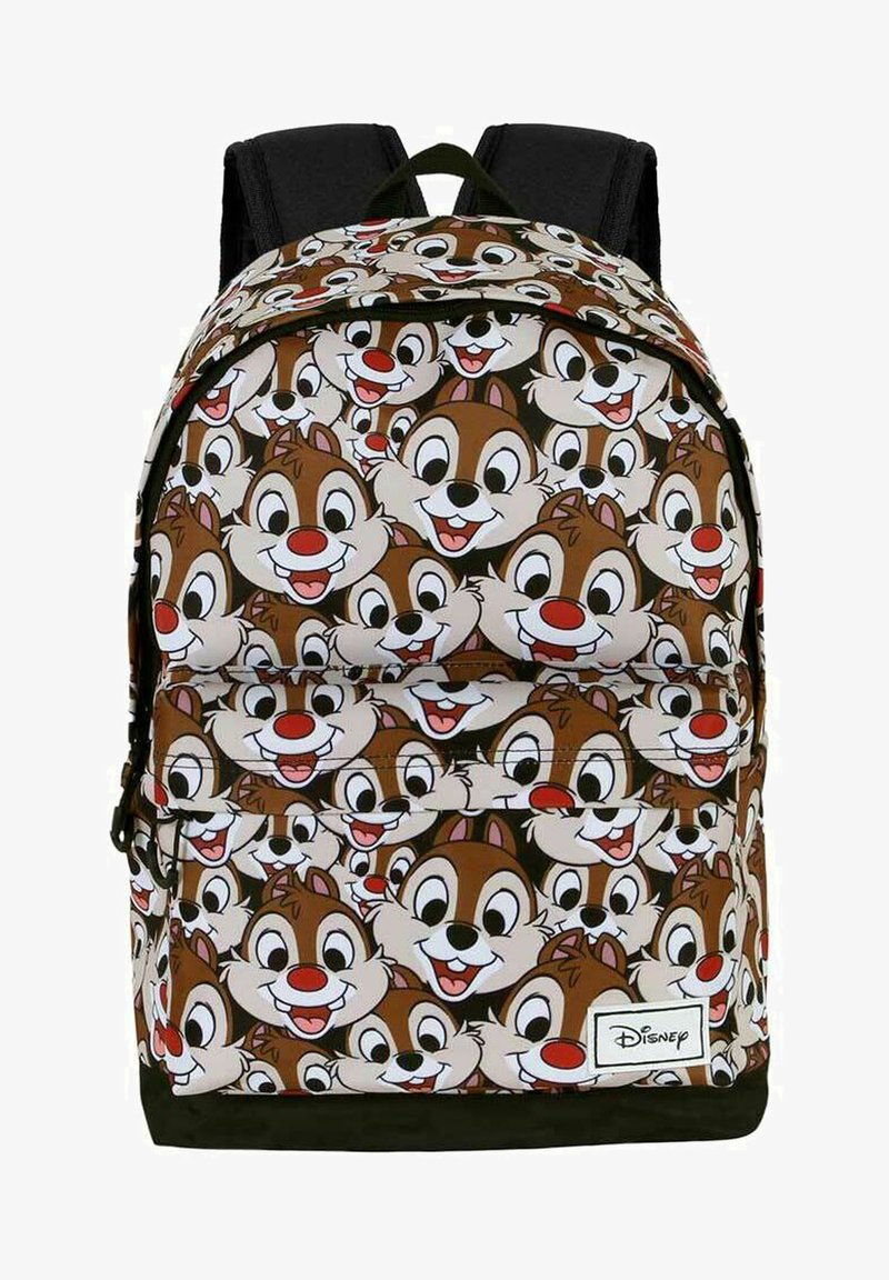 Karactermania DISNEY HIGH SCHOOL - Mochila escolar - Chip & Dale brown