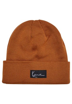 Karl Kani SMALL SIGNATURE - Pletena kapa - brown