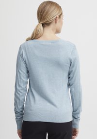 Oxmo OXHELENE - Kardiganas - blue bell melange