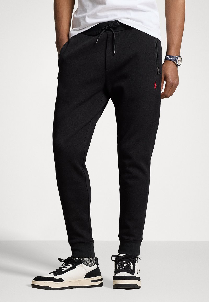 Polo Ralph Lauren - DOUBLE KNIT MESH JOGGER - Treningo apatinė dalis - black, Padidinti
