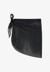 RHINESTONES MINI PAREO - Accessoire de plage - schwarz