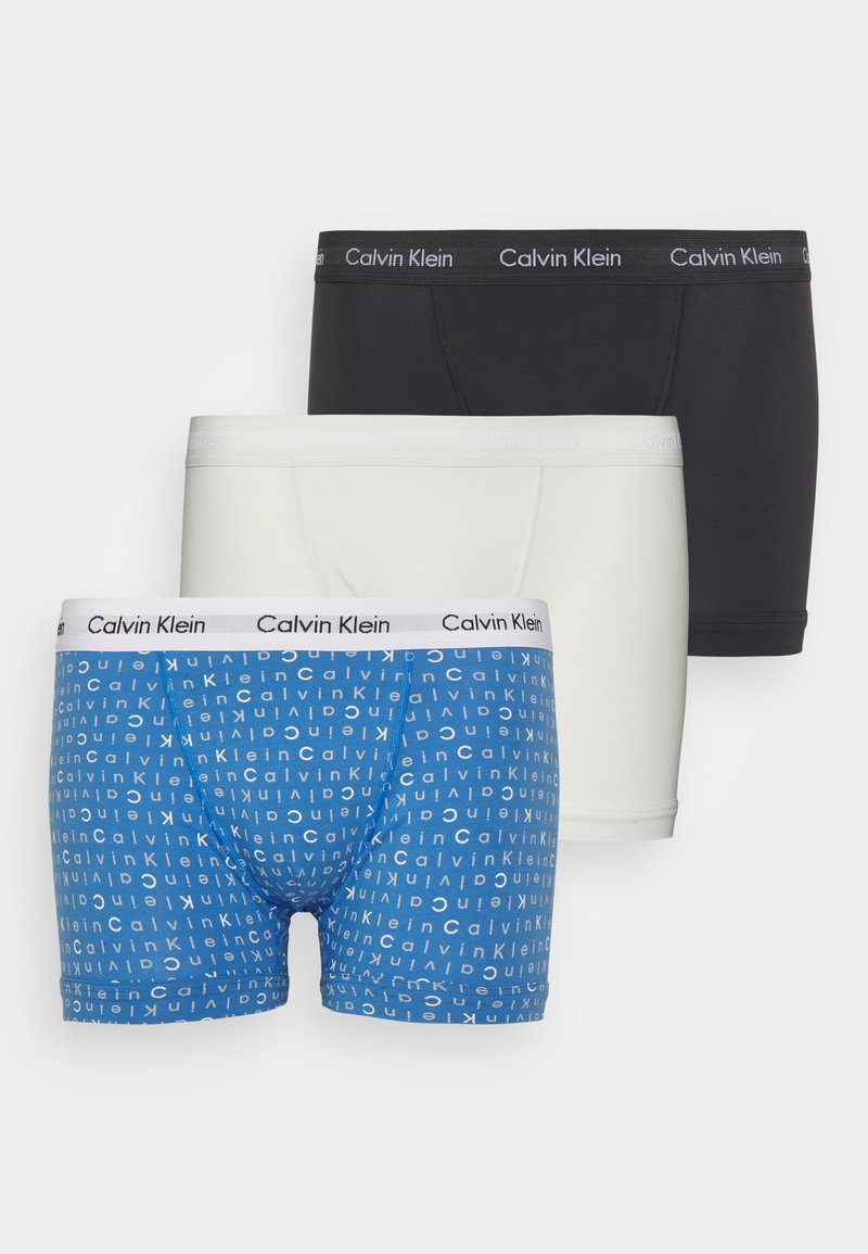 Calvin Klein Underwear TRUNK 3 PACK Panty dark grey/blue/white