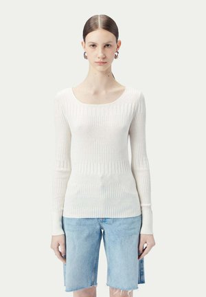GOBI Cashmere Pullover - white