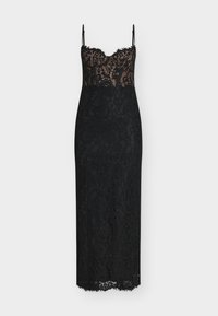 BLAINE LACE BUSTIER MIDI DRESS - Cocktail φόρεμα / Φόρεμα για πάρτι - black