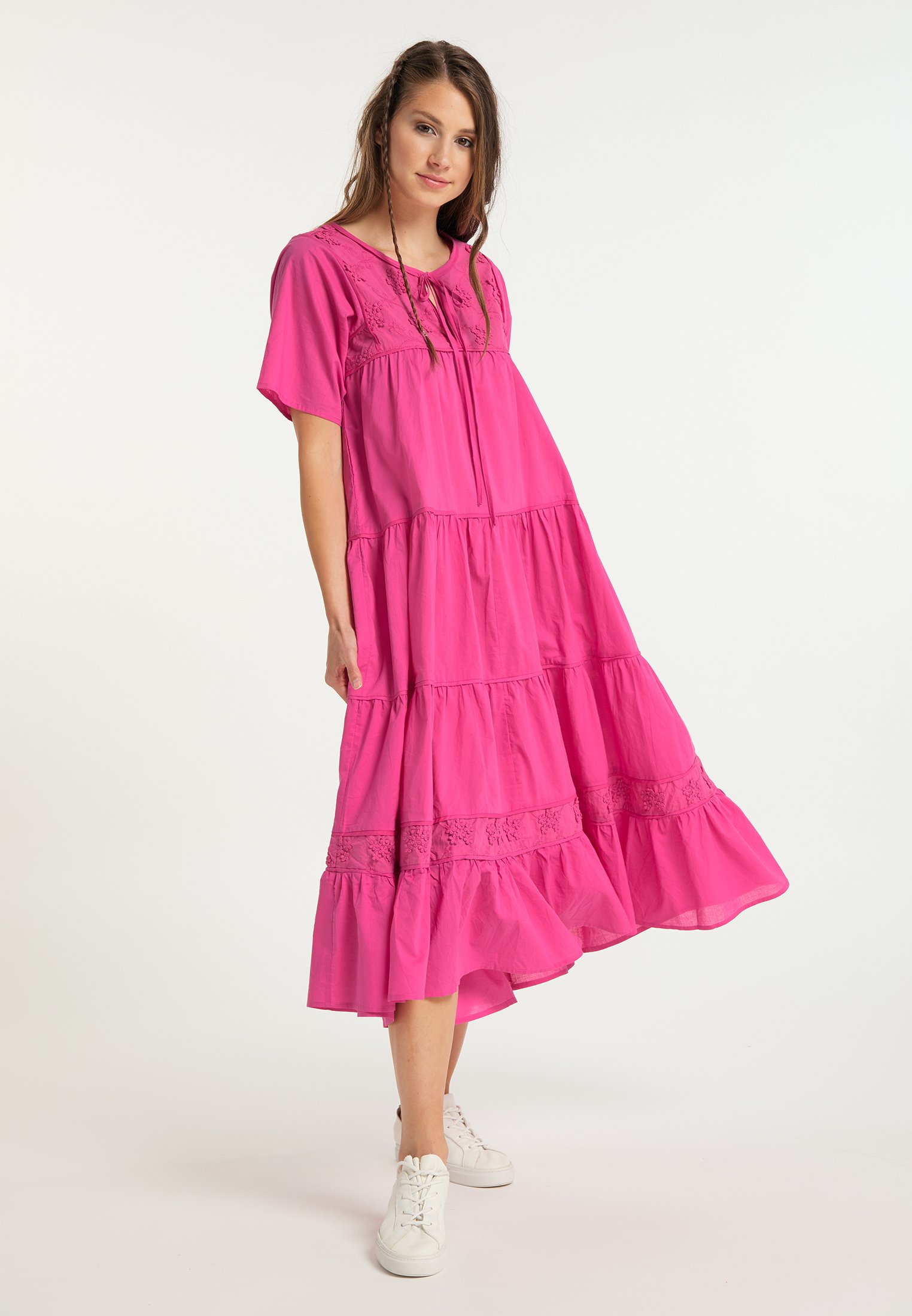 Izia Maxikleid Pink Zalando De