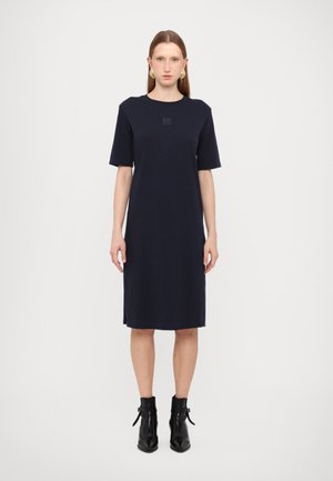 Armani Exchange DRESS - Jersey dress - navy