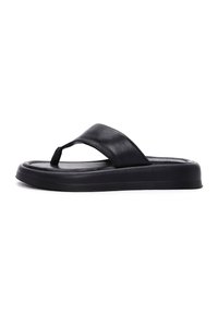 T-bar sandals - black