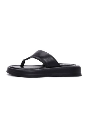 T-bar sandals - black