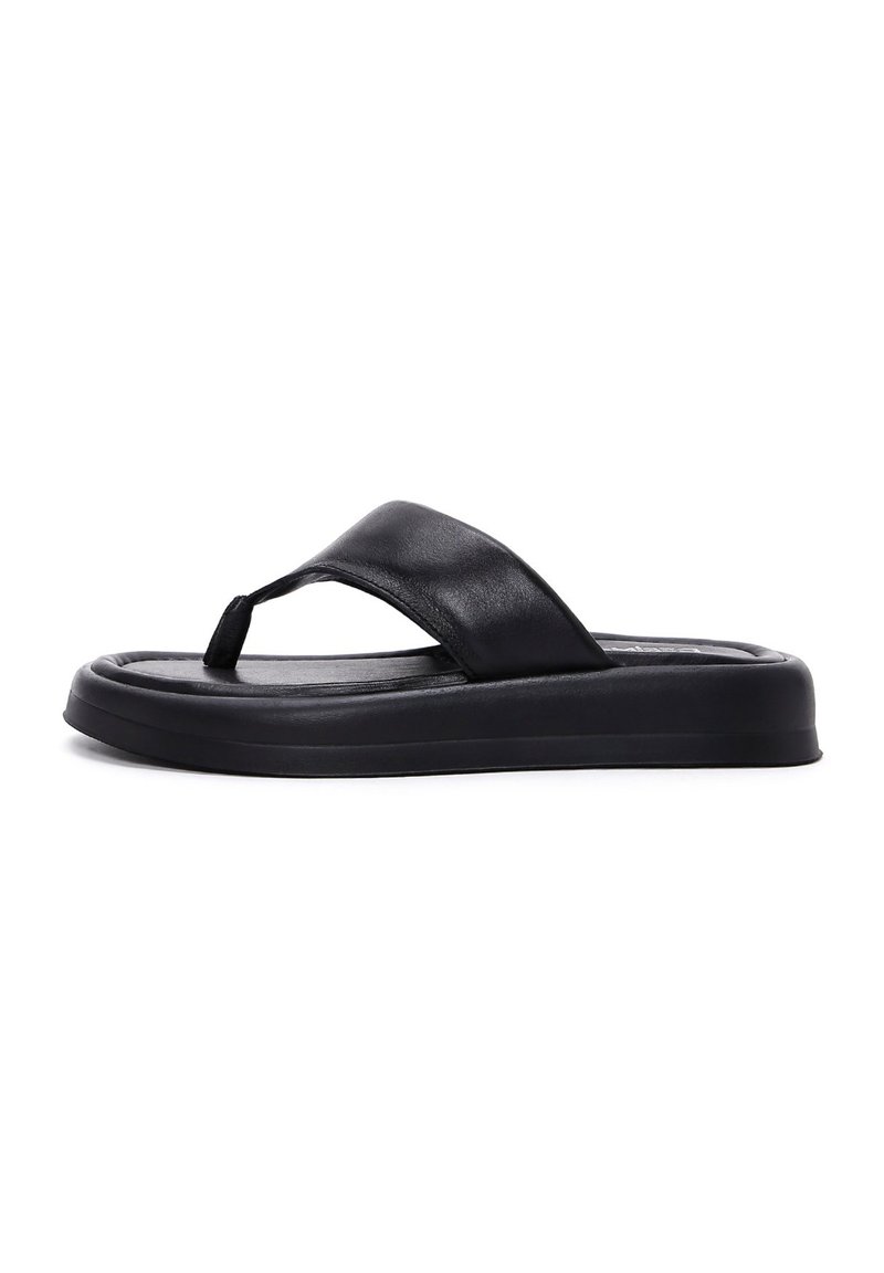 Derimod T-bar sandals - black