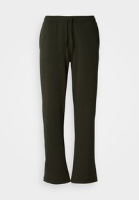 BASIC STRAIGHT  - Tracksuit bottoms - forest night