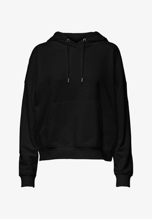 Felpa con cappuccio - black