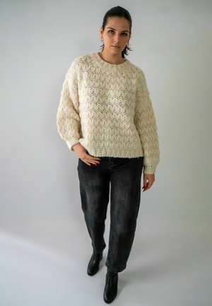 Pullover - creme