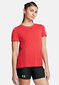Under Armour VANISH SEAMLESS - Spordi T-särk - racer red