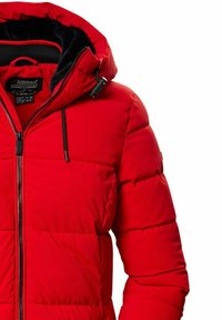 Killtec FUNKTIONSMANTEL MIT KAPUZE - Wintermantel - dunkelrot