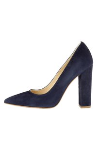 Alena Blue/Light Blue High Heel Glitter Pump