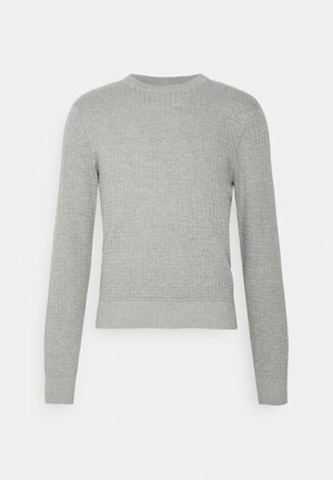 Strickpullover - light grey