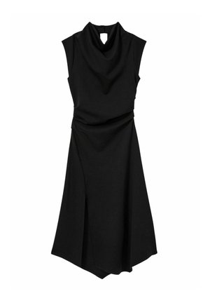 Reiss REGULAR FIT - HARLAN DRAPED - Maxi šaty - black