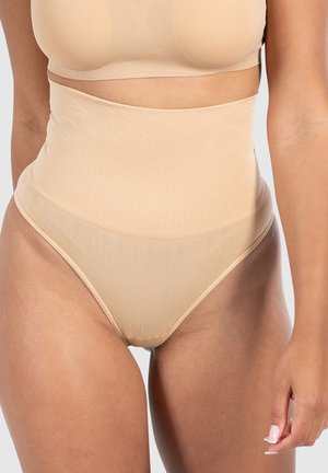 Smilodox HIGH WAIST - STRING - SHAPEWEAR - Thong - nude