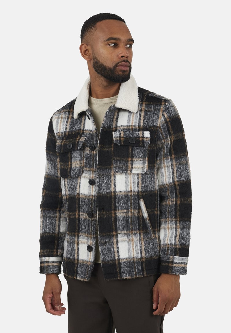 Manteau - Caban,manteau Court En Laine Mérinos Pour Homme,veste