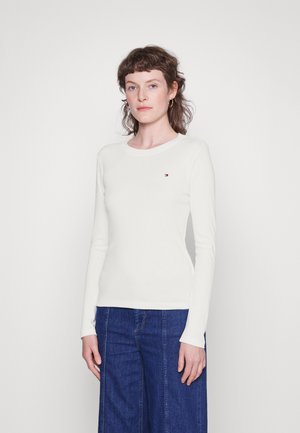 SLIM NEW COSY - Camiseta de manga larga - ecru