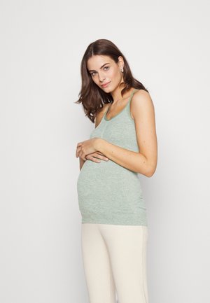 MAMALICIOUS MLVADA ACTIVE TOP  - Felső - sea spray