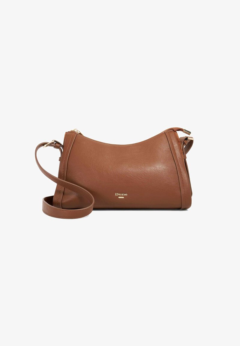 Dune London DECLARE Sac bandoulière dark brown/marron foncé