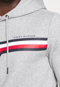 Tommy Hilfiger Felpa con cappuccio - mottled light grey