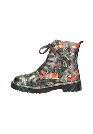 STIEFELETTE - Lace-up ankle boots - noir
