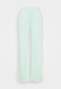 Juicy Couture COLURBLOCK WIDE LEG TRACK PANT - Treningo apatinė dalis - greyed jade