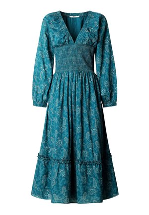 Pepe Jeans, PEPE JEANS MIDI DRESS GISELLE DRESS - Day dress - duck green