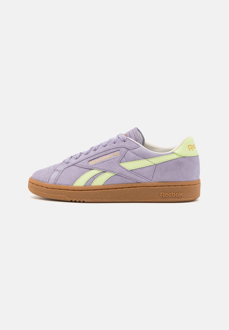 Reebok Classic CLUB GROUNDS - Tenisice - dusk purple/astro lime