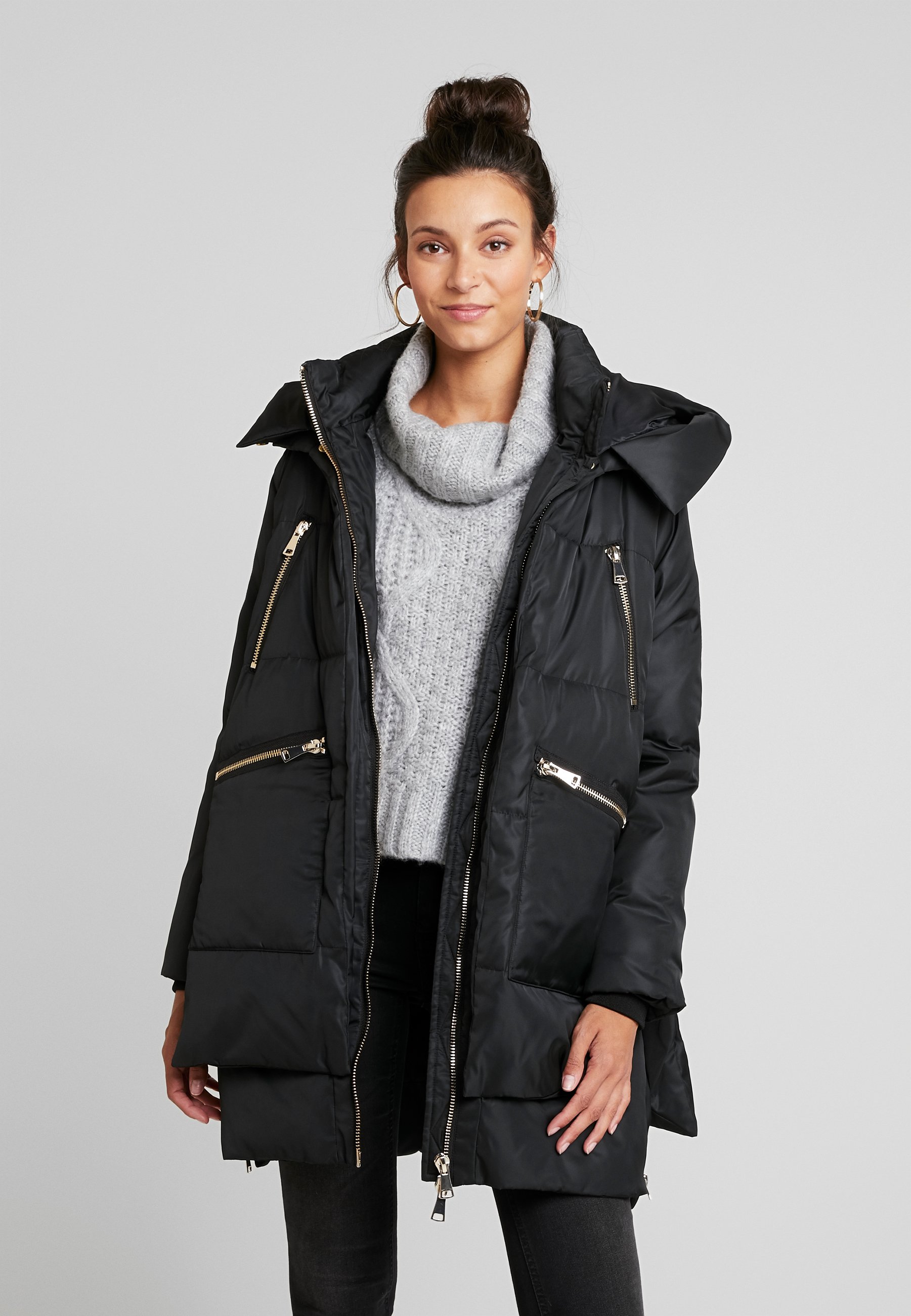 DAY Birger et Mikkelsen DAY JUSTINE Vinterkåpe frakk Sort DAY Birger ET Mikkelsen Justine Dunjakke Black