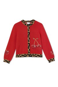 CHERRY HOLLY CARDIGAN - Casaco de malha - red