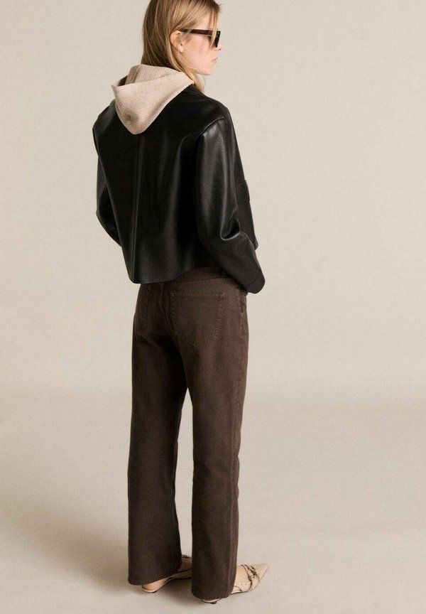 CECILIA - Straight leg jeans - chocolat4