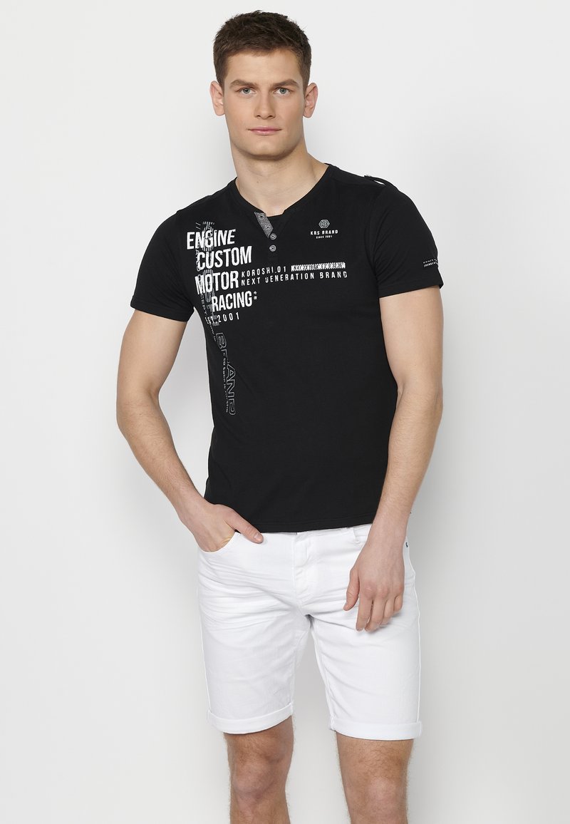 Koroshi Apdrukāts T-krekls - black