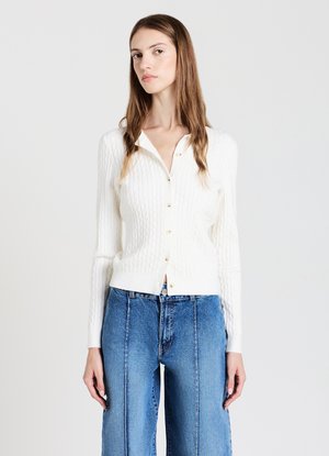 Calliope Cardigan - bianco lana
