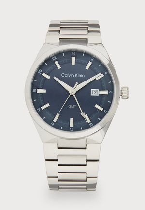 DISTINGUISH - Watch - silver-coloured/blue