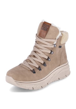 Rieker Snowboot/Winterstiefel - beige