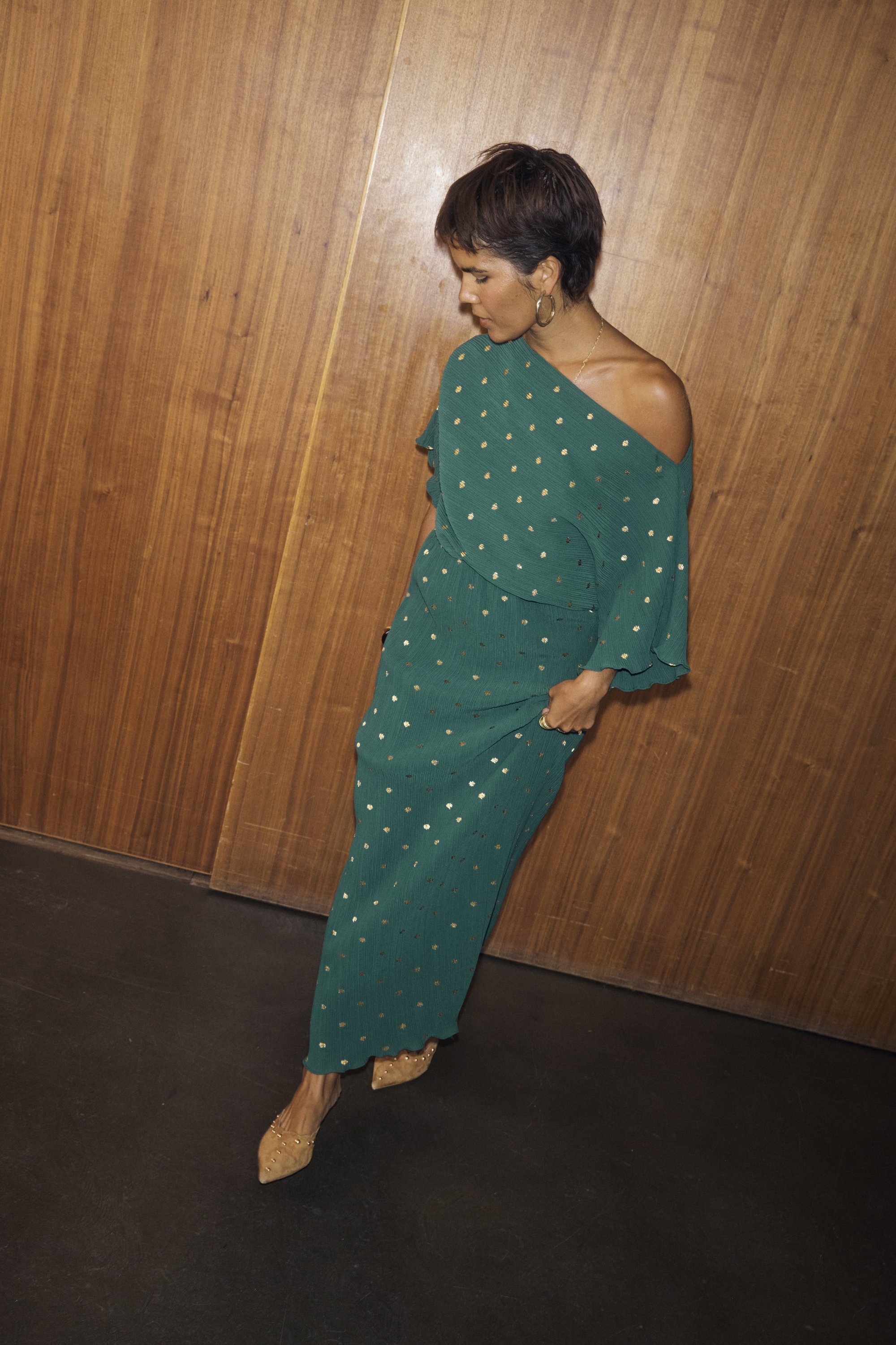 Never Fully Dressed TILLY DRESS - Maxi dress - green - Zalando.ie Never Fully Dressed TILLY DRESS - Maxi dress - green - Zalando.ie
