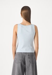 GAP GAP X DOEN POINTELLE TANK - Top - dublin blue