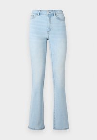 ONLWAUW FLARE - Široké džíny - light blue bleached denim