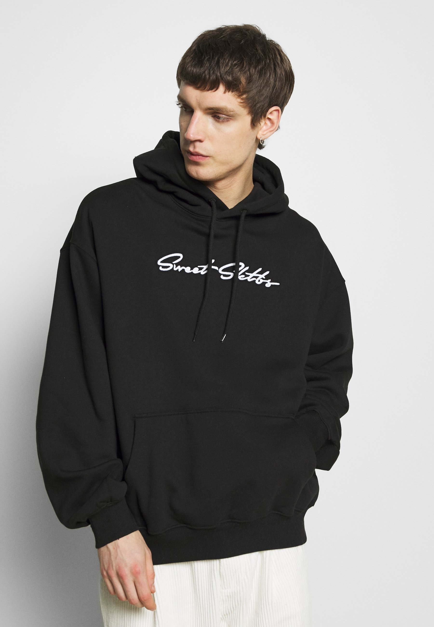 Sweet Sktbs Sweet Big Loose Hood Unisex Huppari Black Musta Zalando Fi