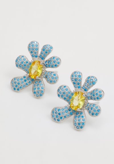 Collina Strada SQUASHED BLOSSOM EARRING - Cercei - blue