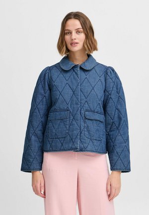 IRPOLINE - Spijkerjas - medium blue denim