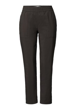 Street One, SLIM LEG CHINO MIT ELASTIKBUND - Pantalon classique - deep earth
