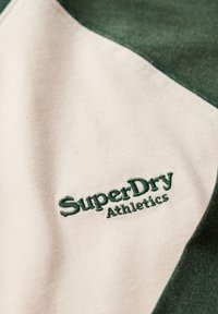 Superdry & Co ESSENTIAL LOGO - Longsleeve - oatmeal enamel green