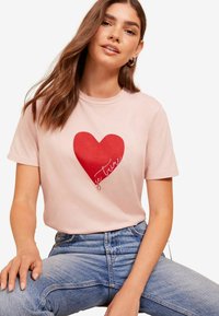 Friends Like These REGULAR FIT SHORT SLEEVE GRAPHIC - Marškinėliai su spaudiniu - pink